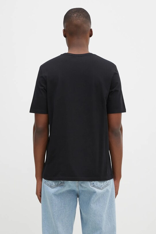 Дрехи Памучна тениска Maison Kitsuné Fox Head Patch Regular Tee Shirt LM00104KJ0008 черен
