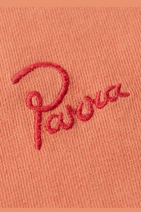 Clothing by Parra cotton t-shirt Script Logo 51422 beige