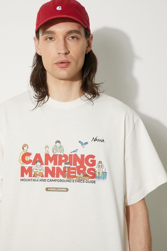Тениска Nanga Eco Hybrid Camping Manners Soap Bubbles Tee NW2411.1G801.A