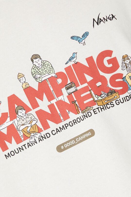 Μπλουζάκι Nanga Eco Hybrid Camping Manners Soap Bubbles Tee NW2411.1G801.A
