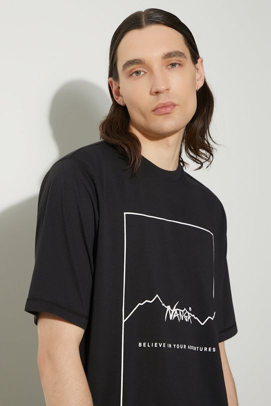 Футболка Nanga Dry Mix Frame Logo Tee
