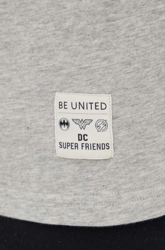 United Colors of Benetton t-shirt bawełniany 30964M01S szary