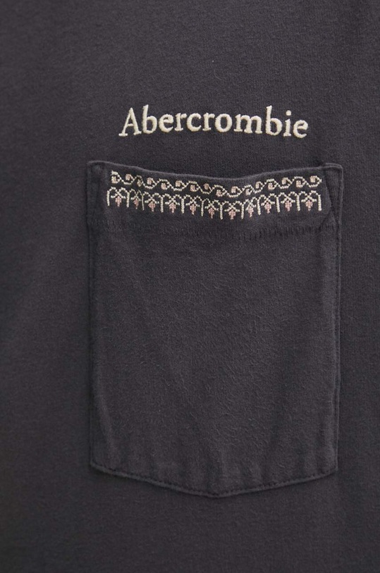 Abercrombie & Fitch t-shirt bawełniany KI123.4044.900 szary