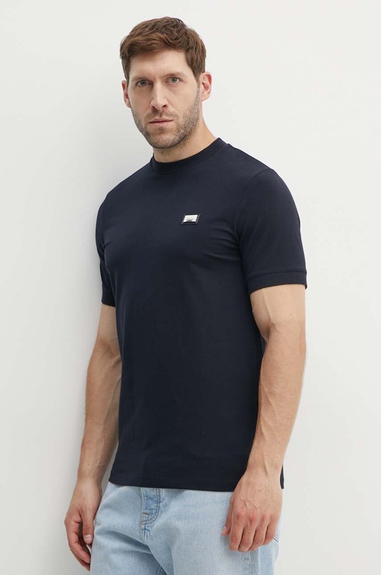 Karl Lagerfeld t-shirt regular granatowy 542221.755022