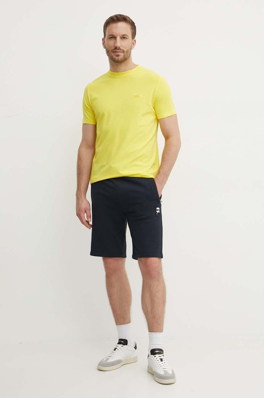Karl Lagerfeld t-shirt 542221.755051 żółty SS24