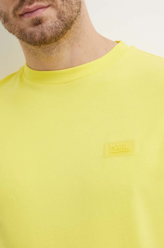 Karl Lagerfeld t-shirt 542221.755051 żółty