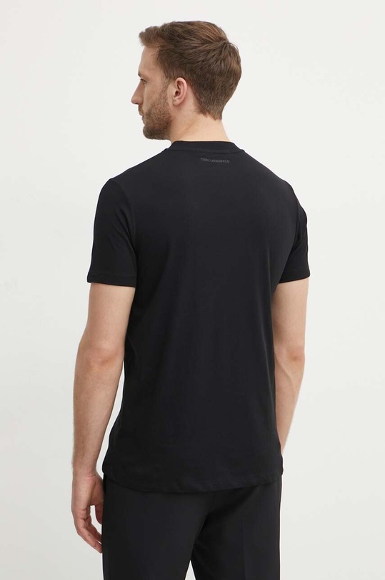 Oblečení Bavlněné tričko Karl Lagerfeld 542224.755056 černá