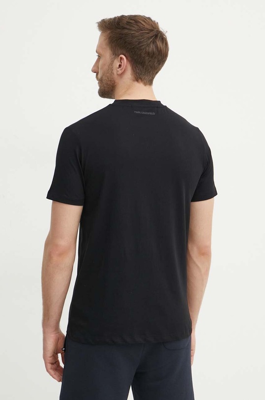 Odzież Karl Lagerfeld t-shirt bawełniany 542224.755056 czarny