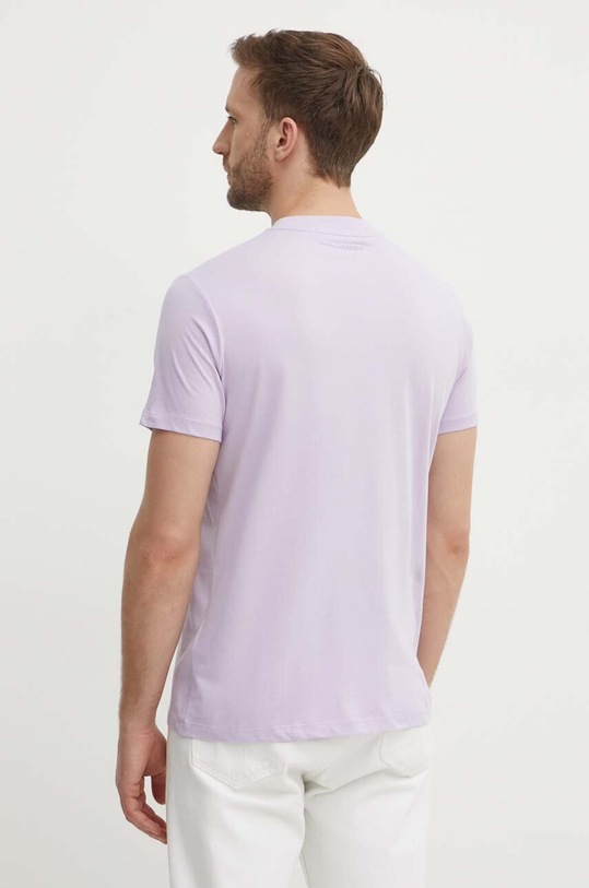 Odzież Karl Lagerfeld t-shirt bawełniany 542224.755081 fioletowy
