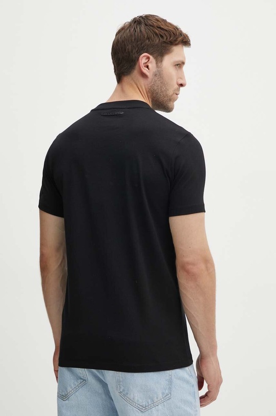 Odzież Karl Lagerfeld t-shirt bawełniany 542225.755084 czarny