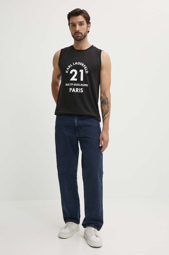 Футболка Karl Lagerfeld 541231.755266 чорний SS24