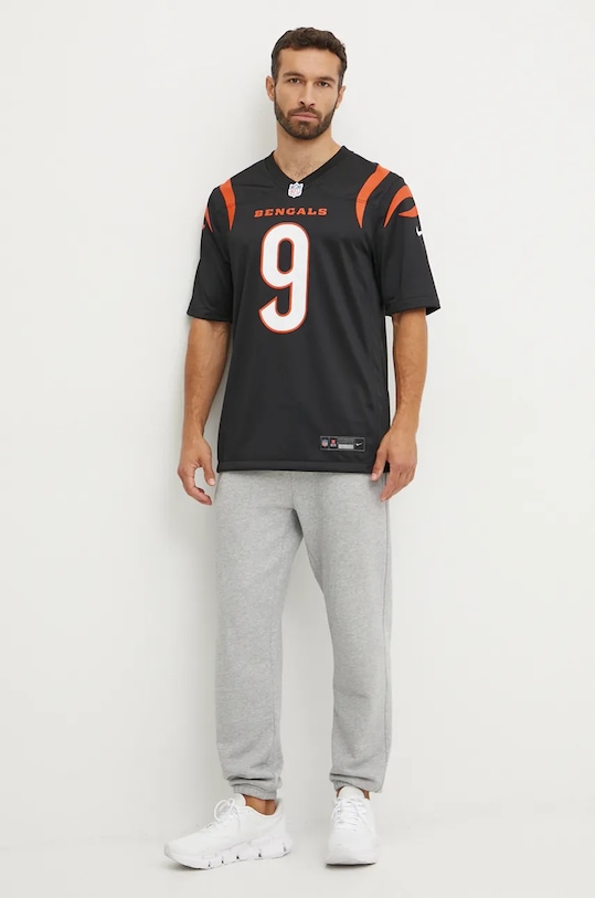 Nike tricou Joe Burrow Cincinnati Bengals 67NM.CAGH.9AF.2NM negru AW24