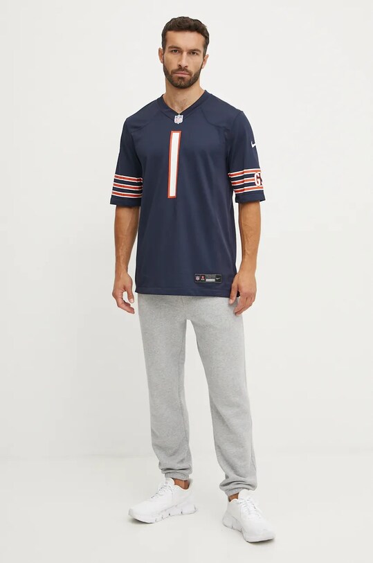 Nike tricou Justin Fields Bears 67NM.CBGH.7QF.2NM bleumarin AW24
