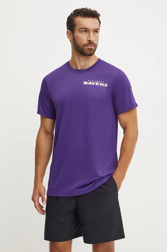 Tréningové tričko Nike Baltimore Ravens potlač fialová 02ES.CX99.8G.K0Z