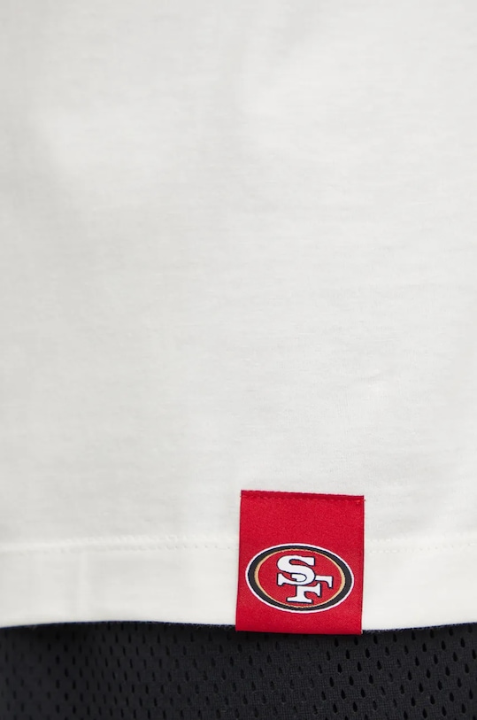 Bavlněné tričko Nike San Francisco 49ers N199.11K.73.8AB béžová