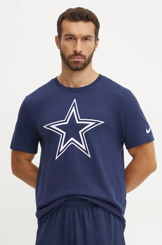 Nike tricou din bumbac Dallas Cowboys print bleumarin N199.41S.7RD.CLH