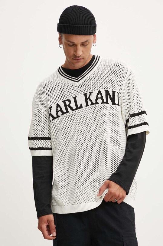 Karl Kani t-shirt pozostałe beżowy 6060230