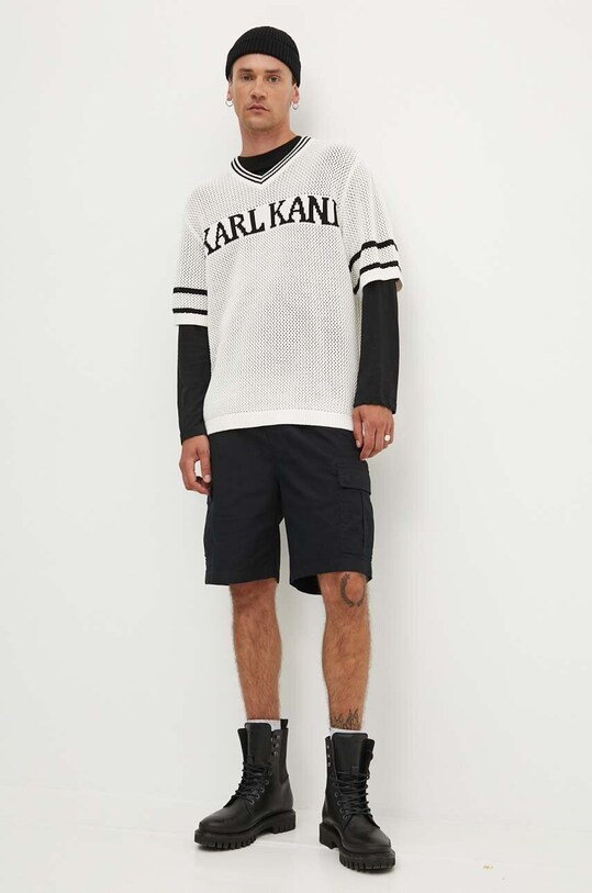 Karl Kani t-shirt 6060230 beżowy SS24