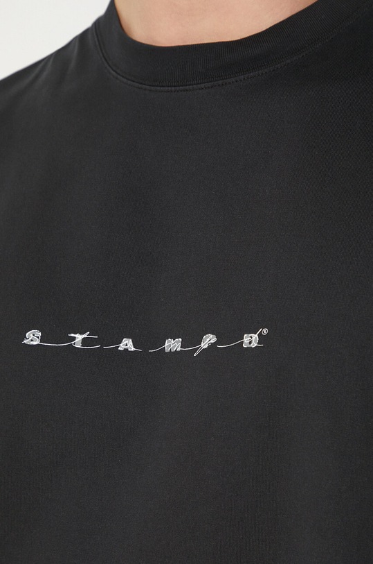 Хлопковая футболка STAMPD Moroccan City Vintage SLA.M3332TE.BLK