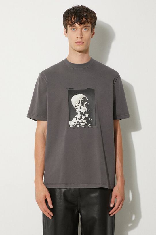 Памучна тениска STAMPD Skeleton Garment Dye Relaxed Tee V2