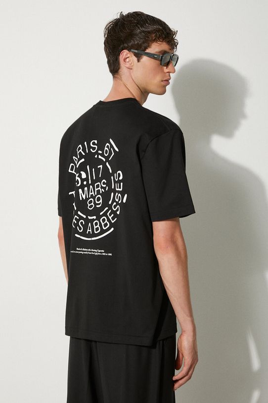 STAMPD cotton t-shirt Van Gogh Relaxed Tee cotton black SLA.M3248TE.BLK