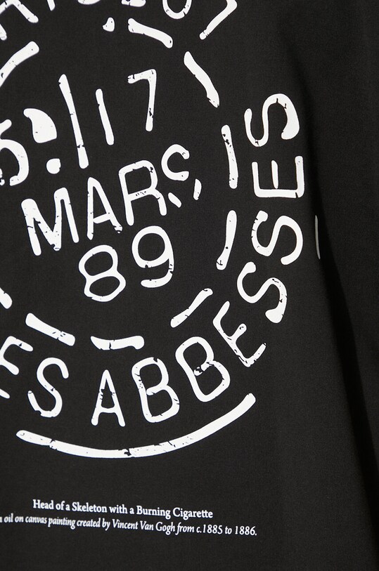 Βαμβακερό μπλουζάκι STAMPD Van Gogh Relaxed Tee SLA.M3248TE.BLK