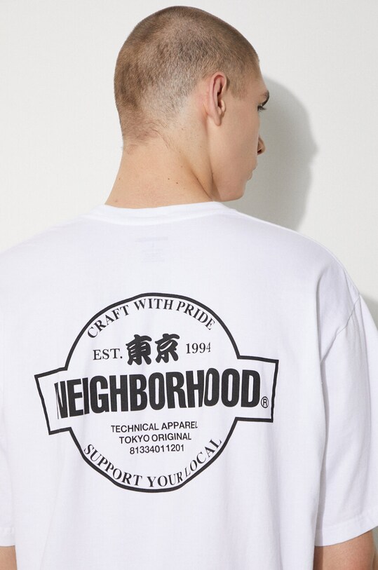 NEIGHBORHOOD cotton t-shirt NH . Tee 241PCNH.ST04