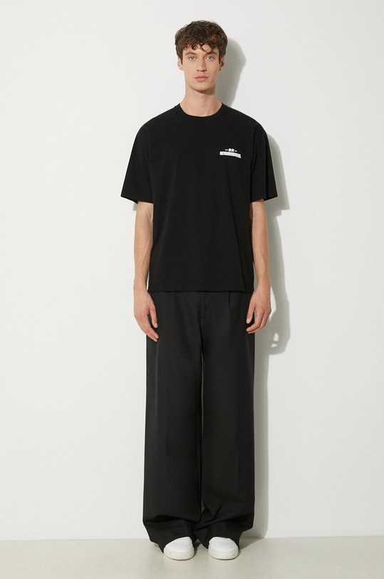 NEIGHBORHOOD cotton t-shirt NH . Tee 241PCNH.ST04 black SS24