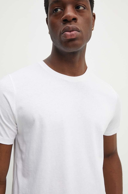 Lindbergh t-shirt bawełniany 4-pack 30.400000.4PK.BL.WH czarny