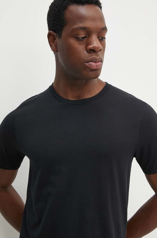 Lindbergh t-shirt bawełniany 4-pack 30.400000.4PK.BL.WH