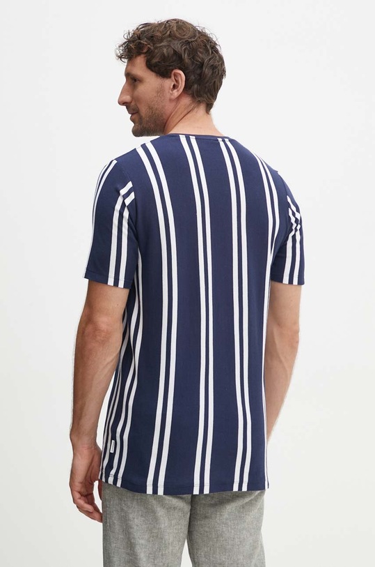 Îmbrăcăminte Lindbergh tricou din bumbac 30.400009.DKBLUE bleumarin