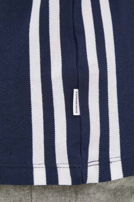 Lindbergh tricou din bumbac 30.400009.DKBLUE bleumarin