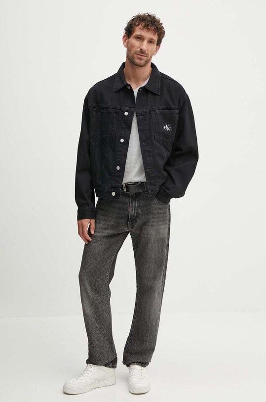 Lindbergh t-shirt 30.48001E.GREYMEL szary SS24