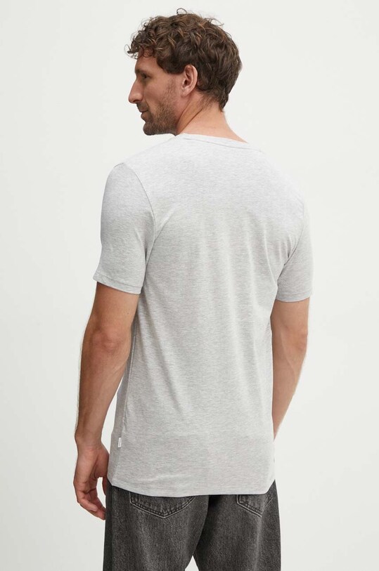 Odzież Lindbergh t-shirt 30.48001E.GREYMEL szary