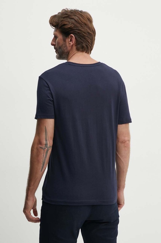 Îmbrăcăminte Armani Exchange tricou din bumbac 3DZTAC.ZJ9TZ bleumarin