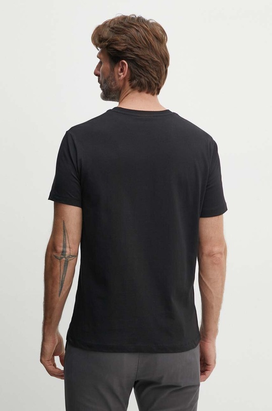 Oblečení Bavlněné tričko Armani Exchange 3DZTAC.ZJ9TZ černá