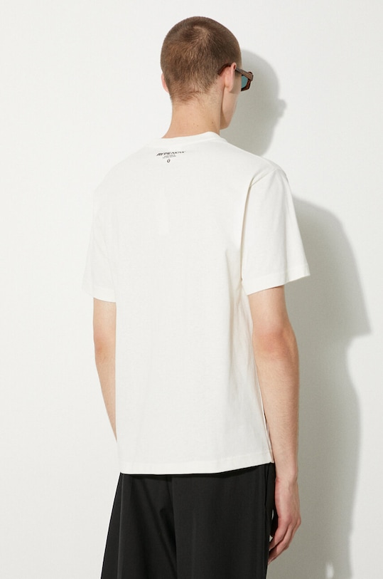 Odjeća Pamučna majica AAPE Tee AAPTEM1413XXM bež