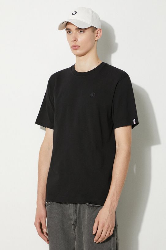 AAPE t-shirt in cotone Tee nero AAPTEM1413XXM
