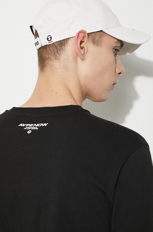 Βαμβακερό μπλουζάκι AAPE Tee AAPTEM1413XXM