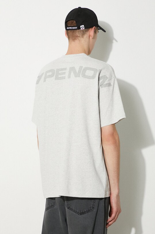Oblečení Bavlněné tričko AAPE Heart Tee AAPTEM1417XAM šedá