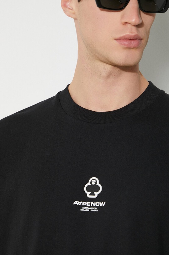 AAPE cotton t-shirt Clover Tee AAPTEM1418XXM