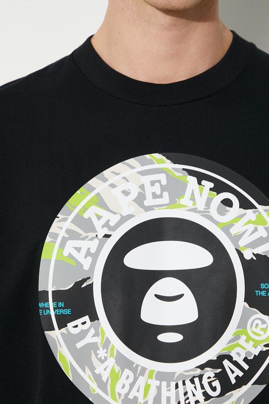 AAPE tricou din bumbac Basic Tee AAPTEM1444XXM