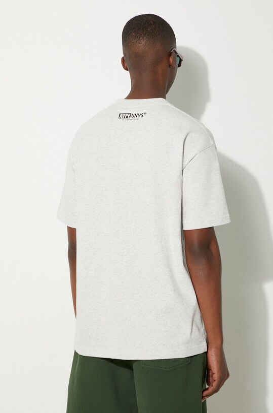 Oblečení Bavlněné tričko AAPE Basic Tee AAPTEM1444XAM šedá