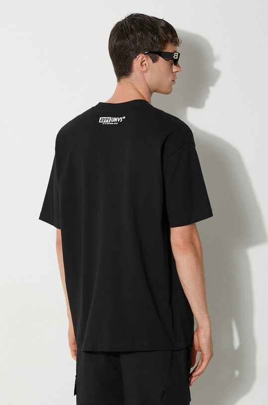 Clothing AAPE cotton t-shirt Basic Tee AAPTEM1446XXM black