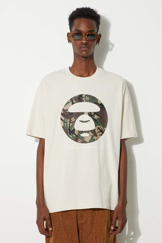 Бавовняна футболка AAPE Basic Tee