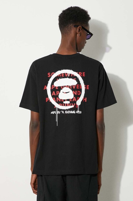 Bavlněné tričko AAPE Basic Tee