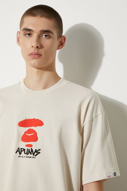 Бавовняна футболка AAPE Basic Tee AAPTEM1453XXM