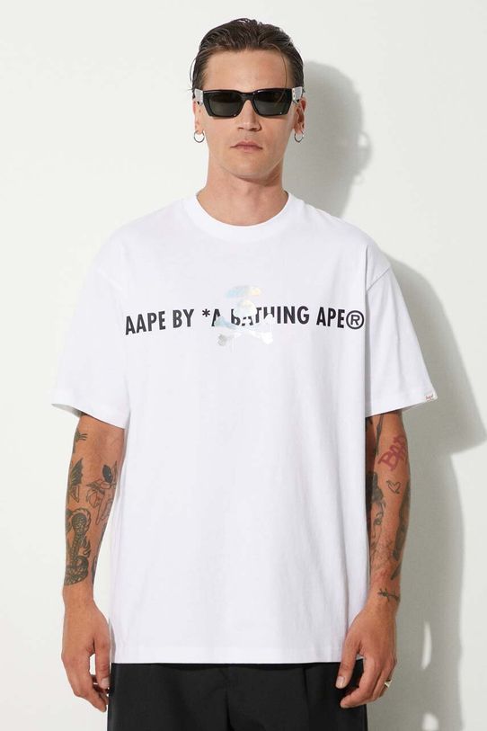 AAPE t-shirt in cotone Basic Tee