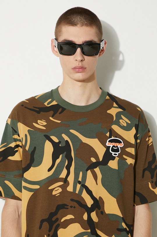 Бавовняна футболка AAPE Fancy Tee AAPTEM1461XBM