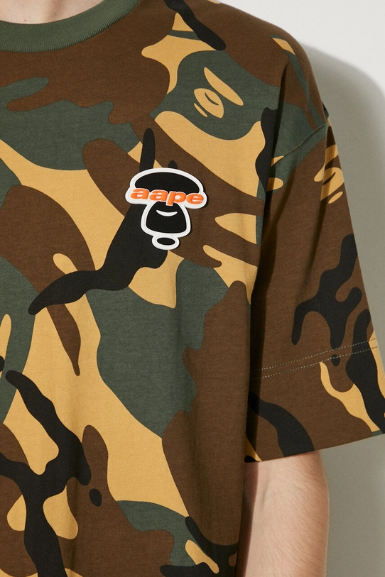 AAPE cotton t-shirt Fancy Tee AAPTEM1461XBM